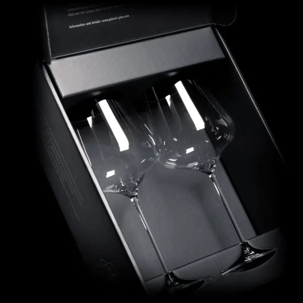 Gabriel Glass set of two with designers case - Image 6