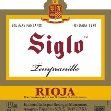 Siglo Saco (Sack) Tempranillo DOCa