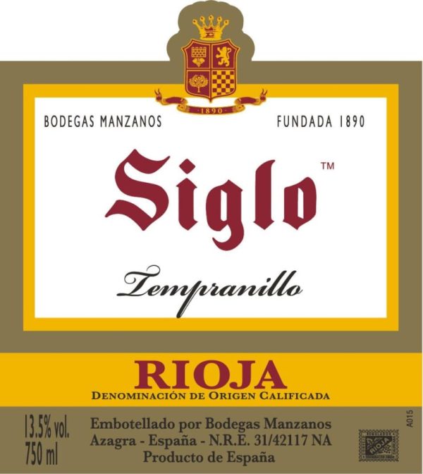 Siglo Saco (Sack) Tempranillo DOCa